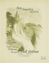 THEOPHILE-ALEXANDRE STEINLEN (1859-1923). [SHEET MUSIC.] Group of 4. Circa 1895. Sizes vary, generally 14x10 inches, 35x26 cm. Carisch